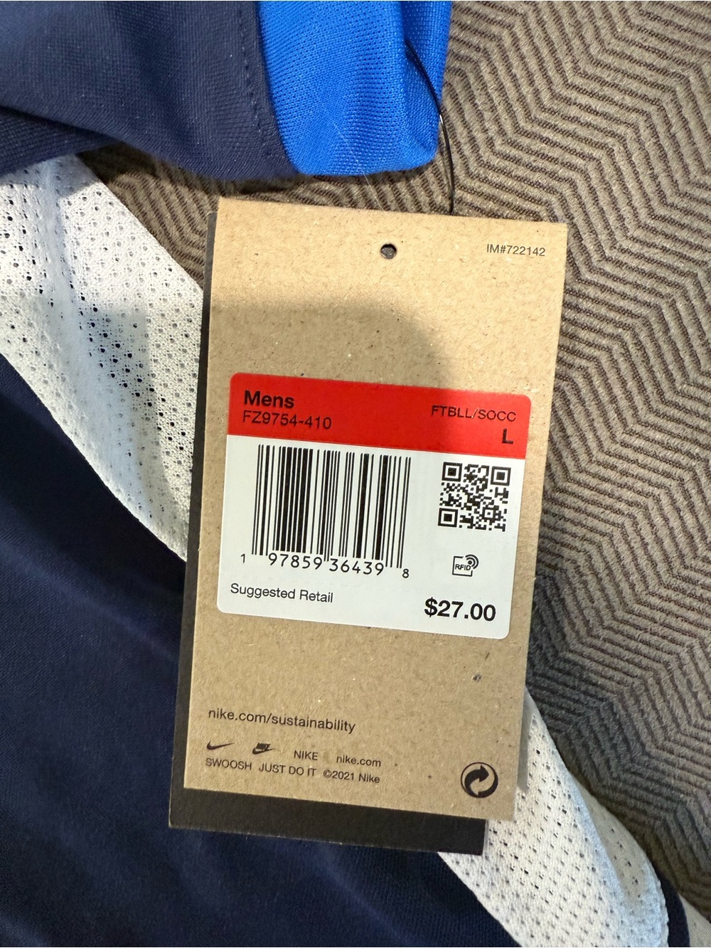Nike Dri Fit Swoosh Academy Shirt Brand New with Tags - Picture 4 of 5